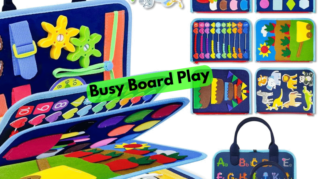 Unlocking Learning: 3 Levels of Busy Board Play