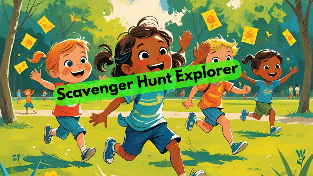 From Hunt to Hero: Scavenger Play for Kids